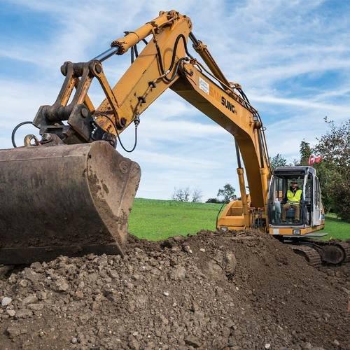 Image of Baggerplausch Mit 21 Tonnen Bagger (für 1 Person) Unisex