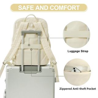 Only-bags.store Rucksack Eleganter mittlerer Laptoprucksack Laptopfach USB-Ladeanschluss Schulrucksack Teen Rucksack Schule Wasserdichter Arbeitsrucksack  