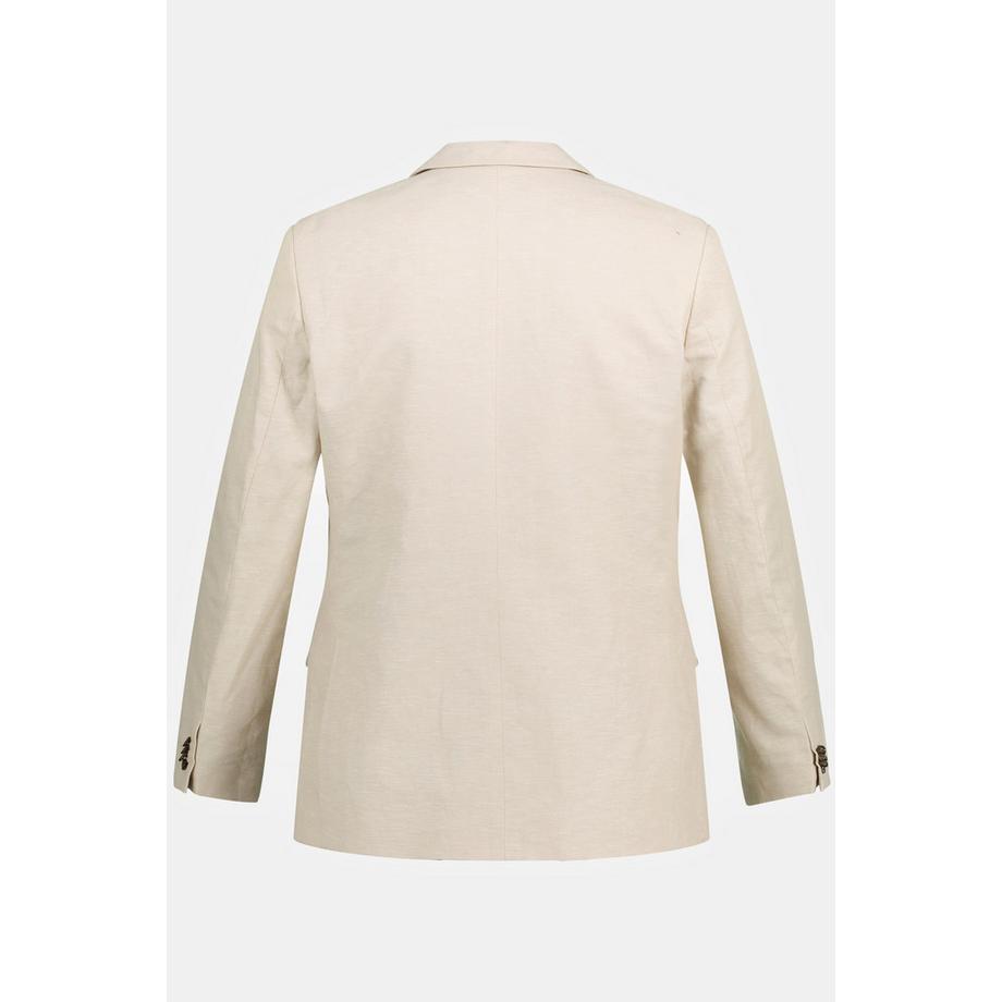 JP1880 Veston Kos Lin Mélangé Col à Revers  