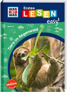 WAS IST WAS Erstes Lesen easy! Band 18. Tiere im Regenwald Meierjürgen, Sonja; Gerstner, Marie (Illustrationen) Couverture rigide 