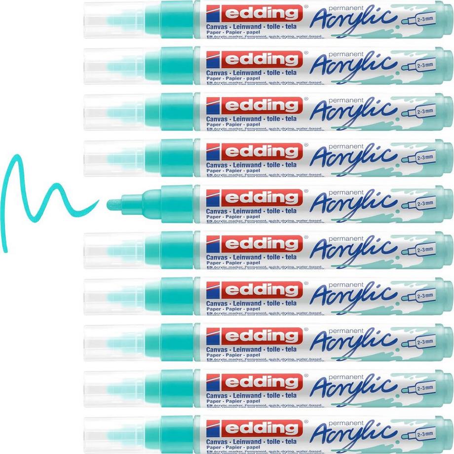 Edding EDDING Acrylmarker 5100 2-3mm 5100-934 opulent turquoise  