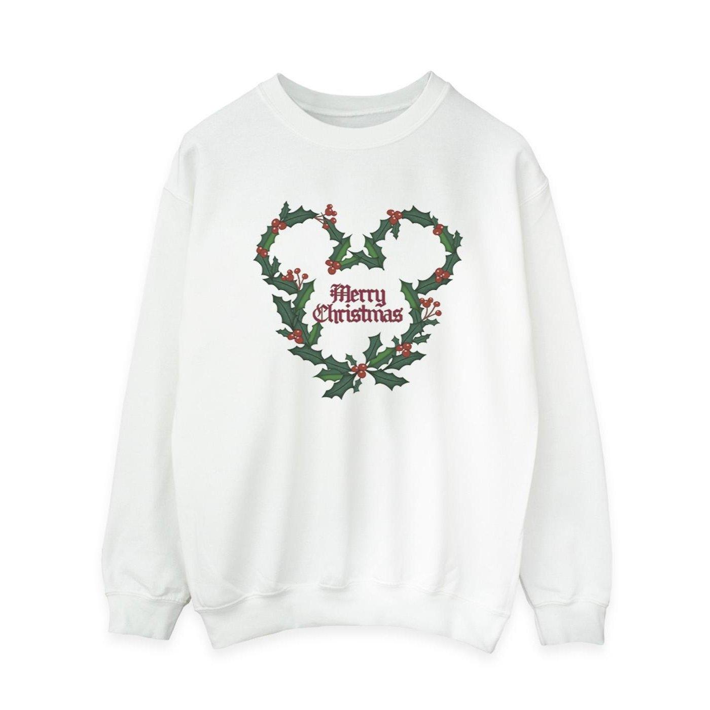 Disney  Merry Holly Sweatshirt 