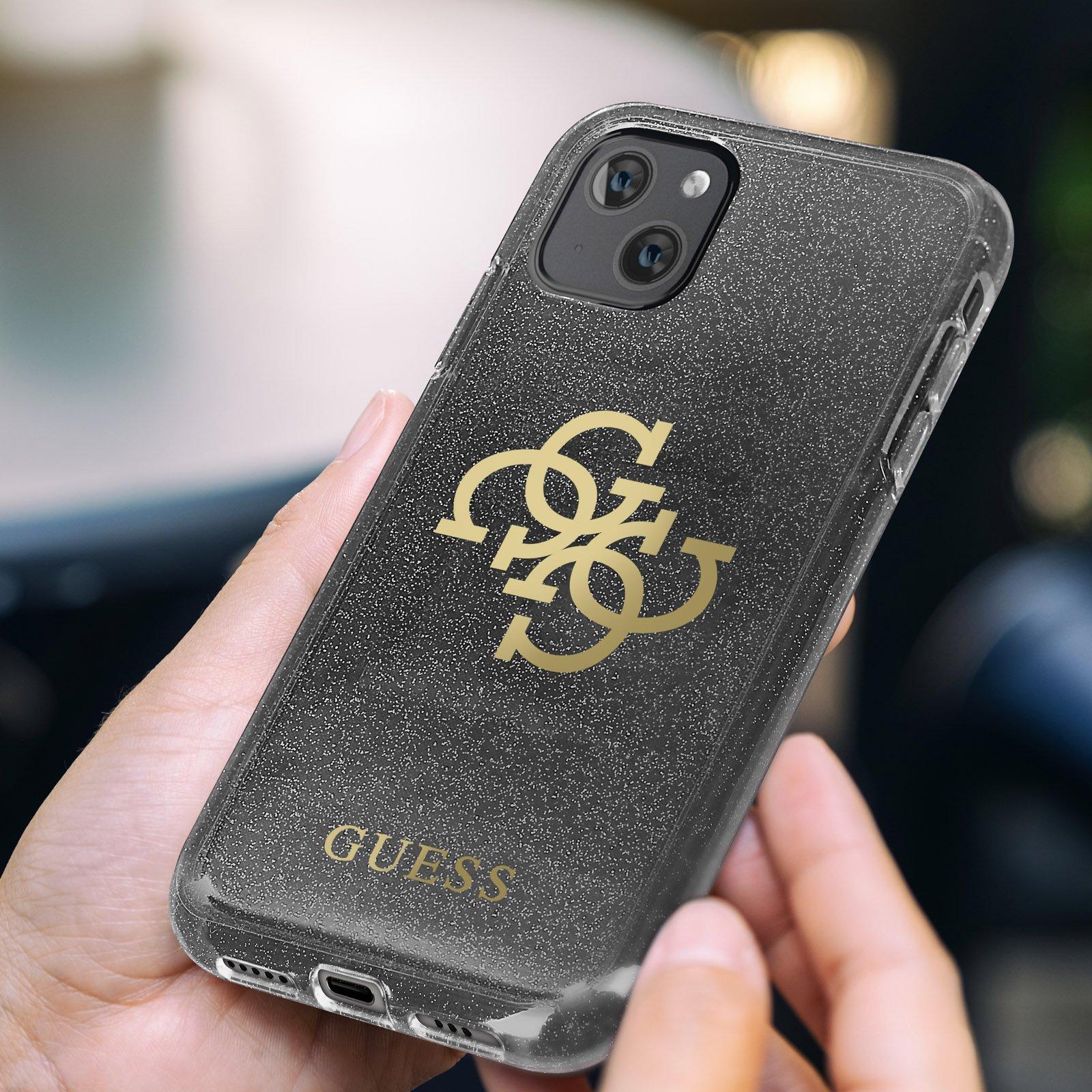 GUESS  Cover Guess Glitter per iPhone 13 Mini 