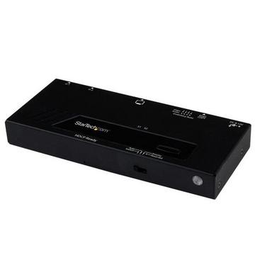 StarTech.com Commutateur vidéo HDMI à 2 ports avec commutation automatique et prioritatire - Switch HDMI - 1080p