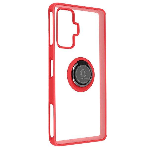 Avizar  Ring-Hülle für Xiaomi Poco F4 GT Rot 