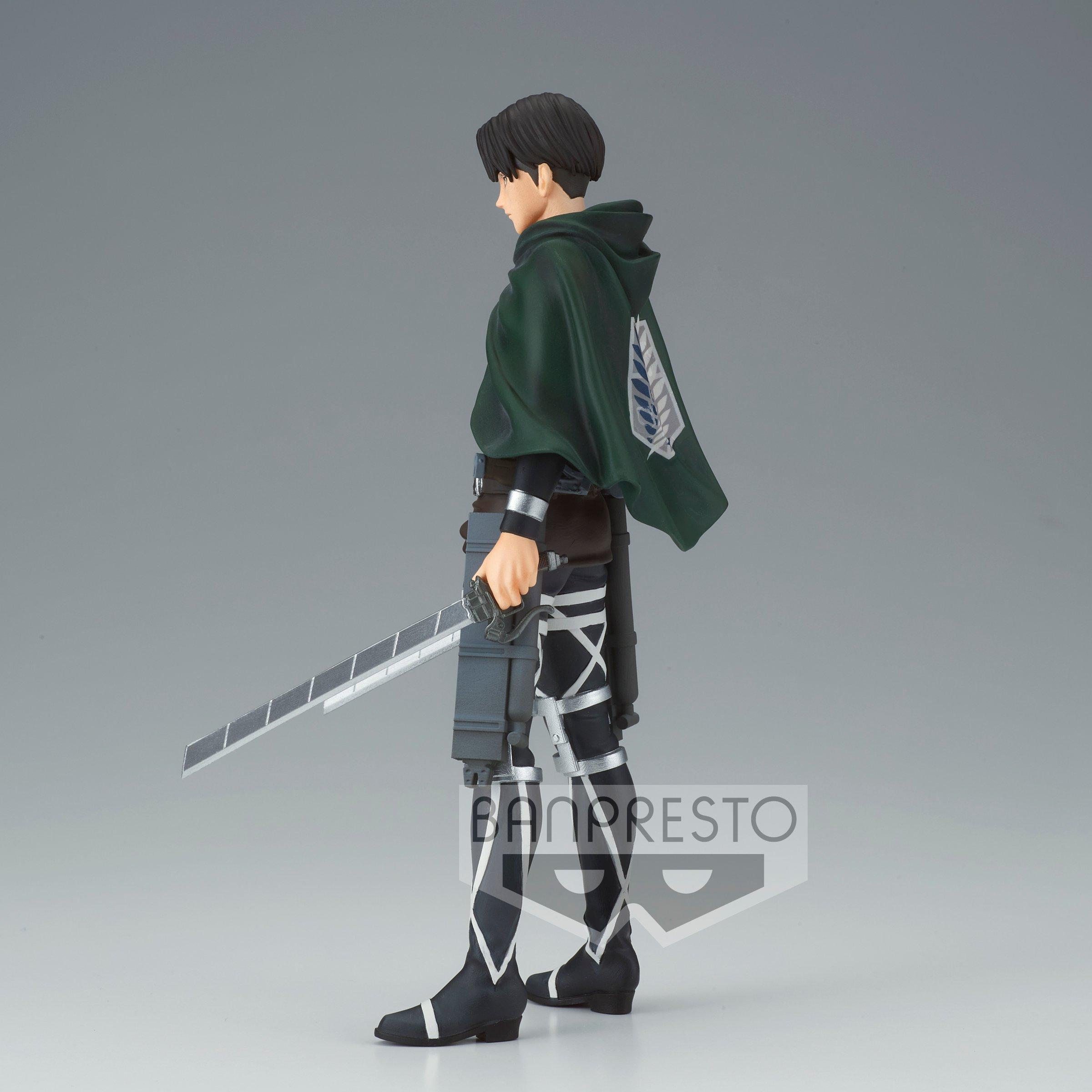 Banpresto  18813 - ATTACK ON TITAN THE FINAL SEASON - LEVI (VARIANT COLOR VER.) - STATUA 16CM 