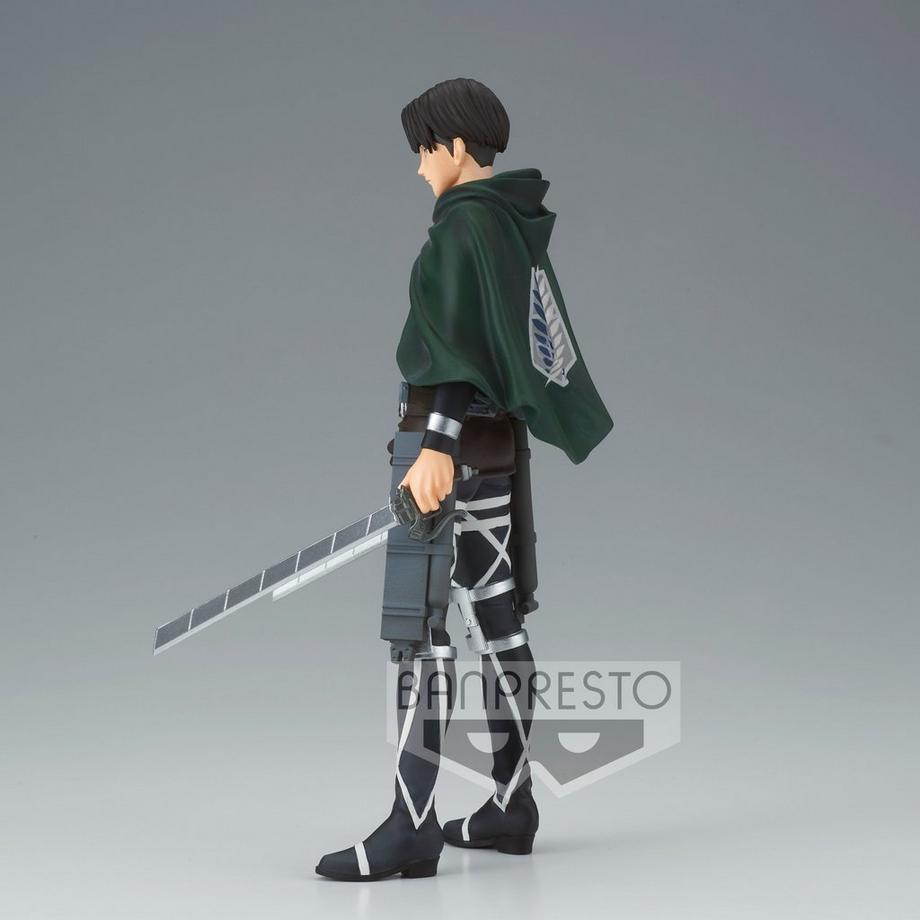 Banpresto  18813 - ATTACK ON TITAN THE FINAL SEASON - LEVI (VARIANT COLOR VER.) - STATUA 16CM 