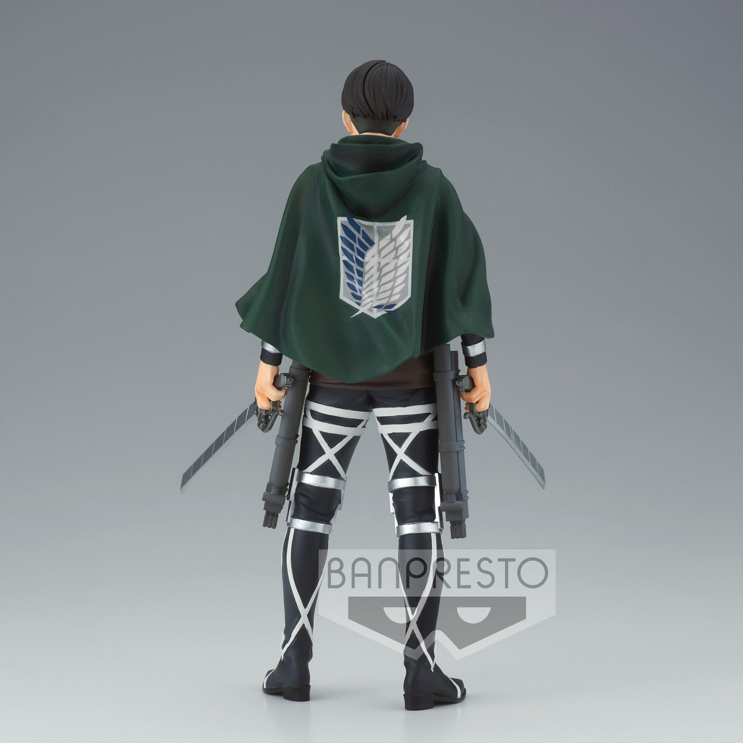 Banpresto  18813 - ATTACK ON TITAN THE FINAL SEASON - LEVI (VARIANT COLOR VER.) - STATUA 16CM 