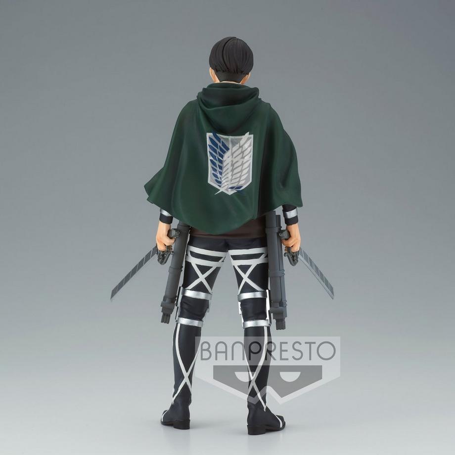Banpresto  18813 - ATTACK ON TITAN THE FINAL SEASON - LEVI (VARIANT COLOR VER.) - STATUA 16CM 