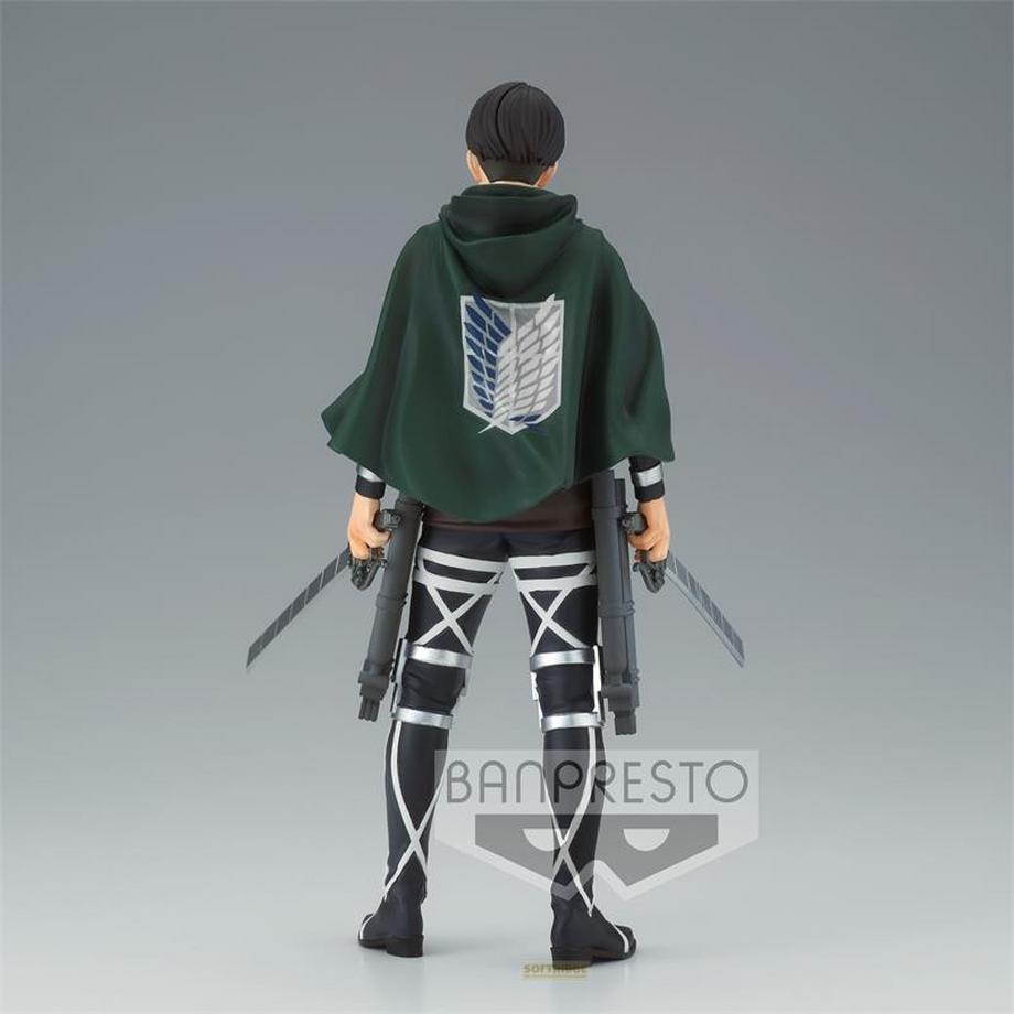 Banpresto  18813 - ATTACK ON TITAN THE FINAL SEASON - LEVI (VARIANT COLOR VER.) - STATUA 16CM 