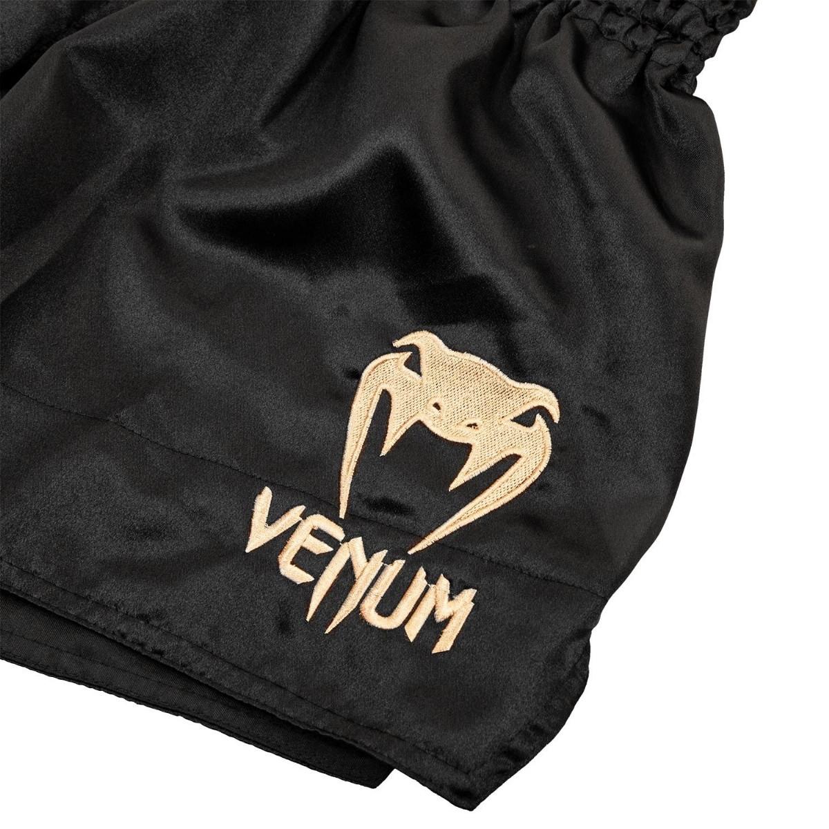 VENUM  Short de Muay Thai Venum Classic - Noir/Or 