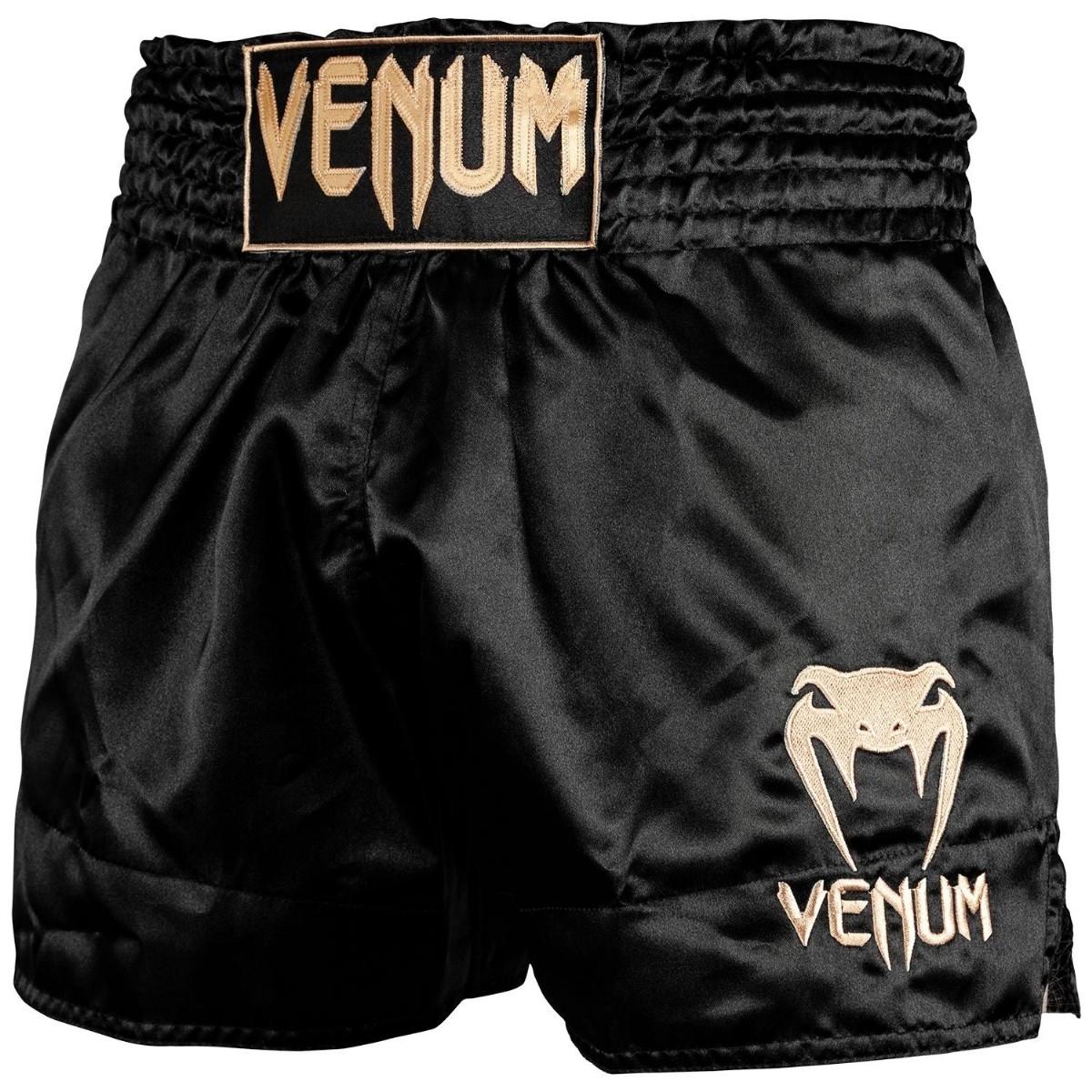 VENUM  Short de Muay Thai Venum Classic - Noir/Or 