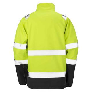 Result  Erwachsene SafeGuard Bedruckbare Safety Soft Shell Jacke 