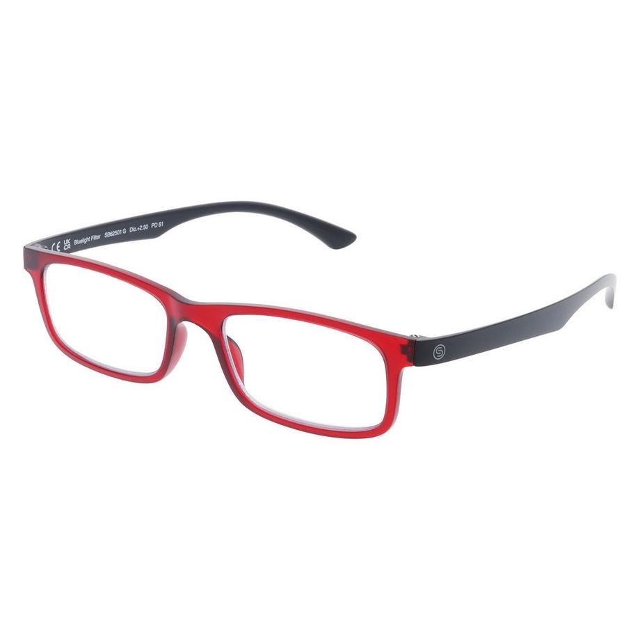 Smarty Computerbrille Blaulichtfilter Gläser mit Etui  