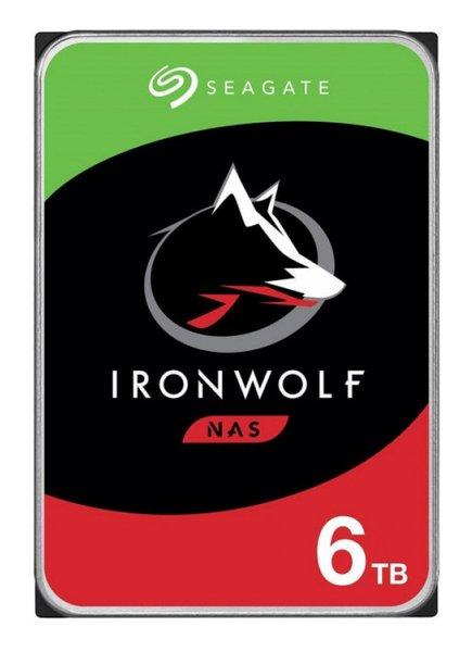 Image of Seagate IronWolf ST6000VN001 Interne Festplatte 3.5 Zoll 6000 GB Serial ATA III - 6 TB