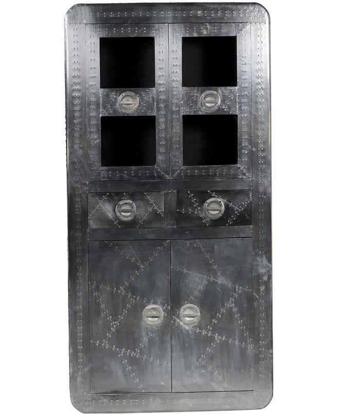 Image of Vitrine Aero silber 40x90 Vitrine Aero silber 40x90