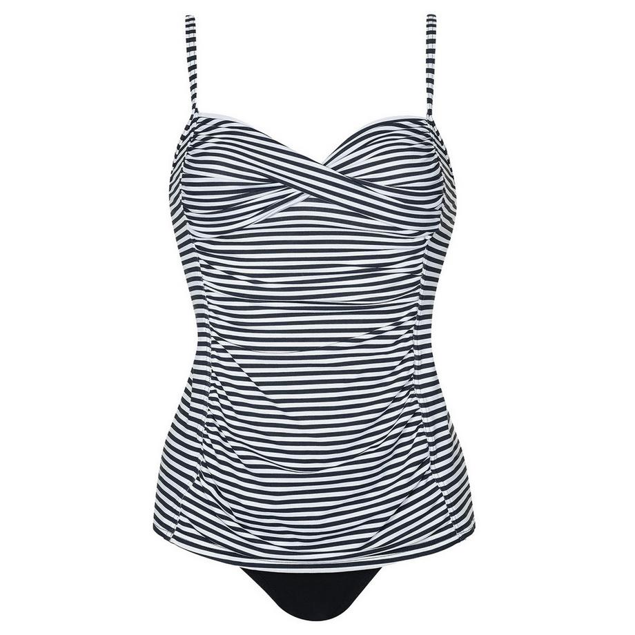 SUNFLAIR Basic Maillot de Bain Ensemble Tankini Rayé  