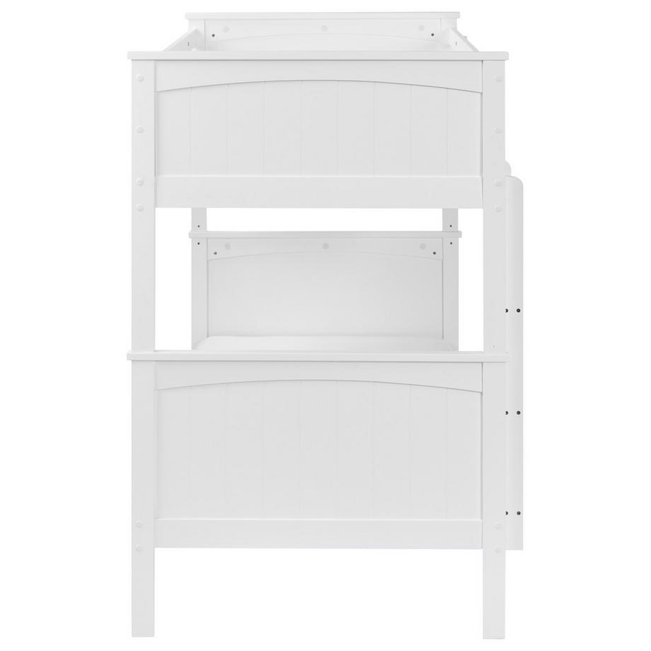 Beliani Hochbett aus Kiefernholz  ALBON  