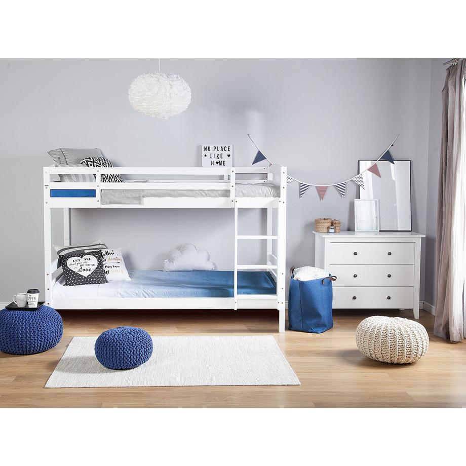 Beliani Hochbett aus Kiefernholz  ALBON  