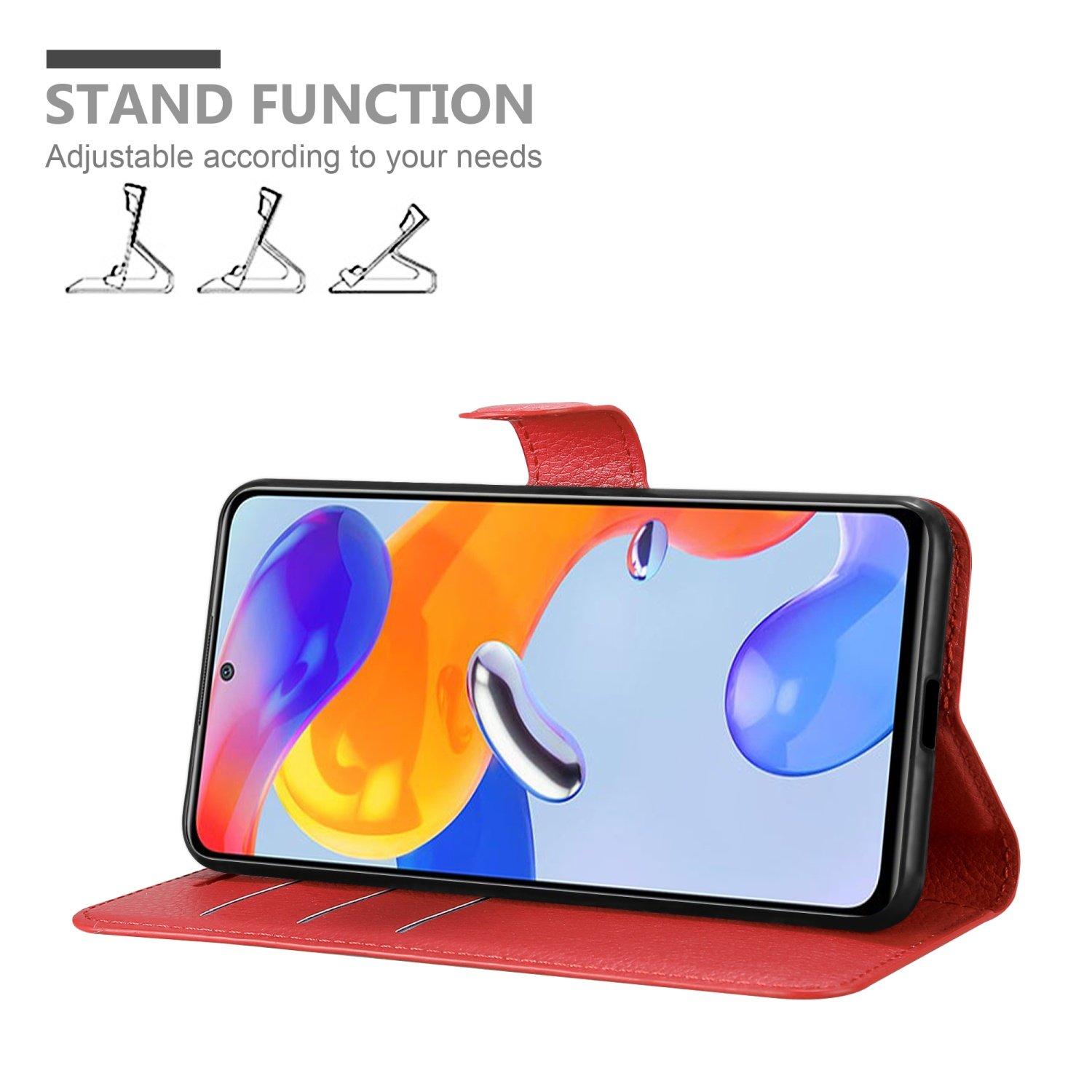 Cadorabo  Hülle für Xiaomi RedMi NOTE 11 PRO 4G  5G Standfunktion, Kartenfach 