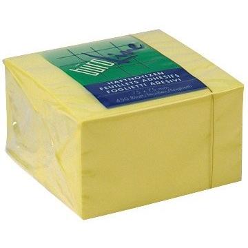 BÜROLINE Haftnotizen Cube 75x75mm 133036 gelb 450 Blatt