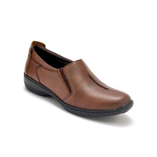 Pédiconfort  mocassins avec élastiques tout cuir 