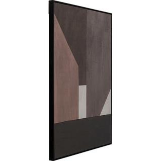 KARE Design Tableau sur toile Artistic Brownie 70x110  