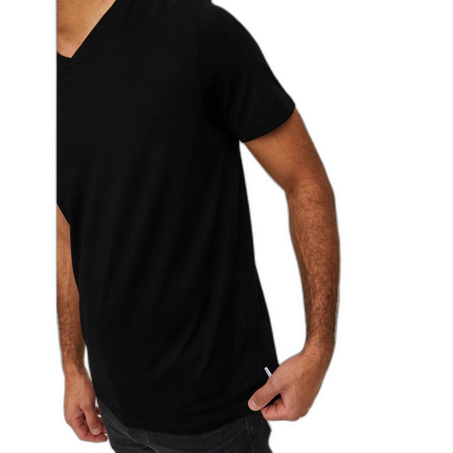 JACK & JONES Organic Basic T-shirt scollo a V  