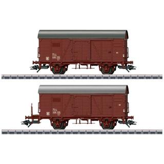 märklin  H0 2er-Set gedeckter Güterwagen Kassel der NSB 