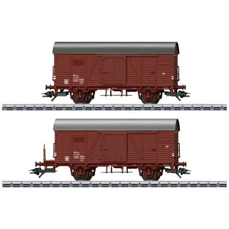 märklin  H0 2er-Set gedeckter Güterwagen Kassel der NSB 