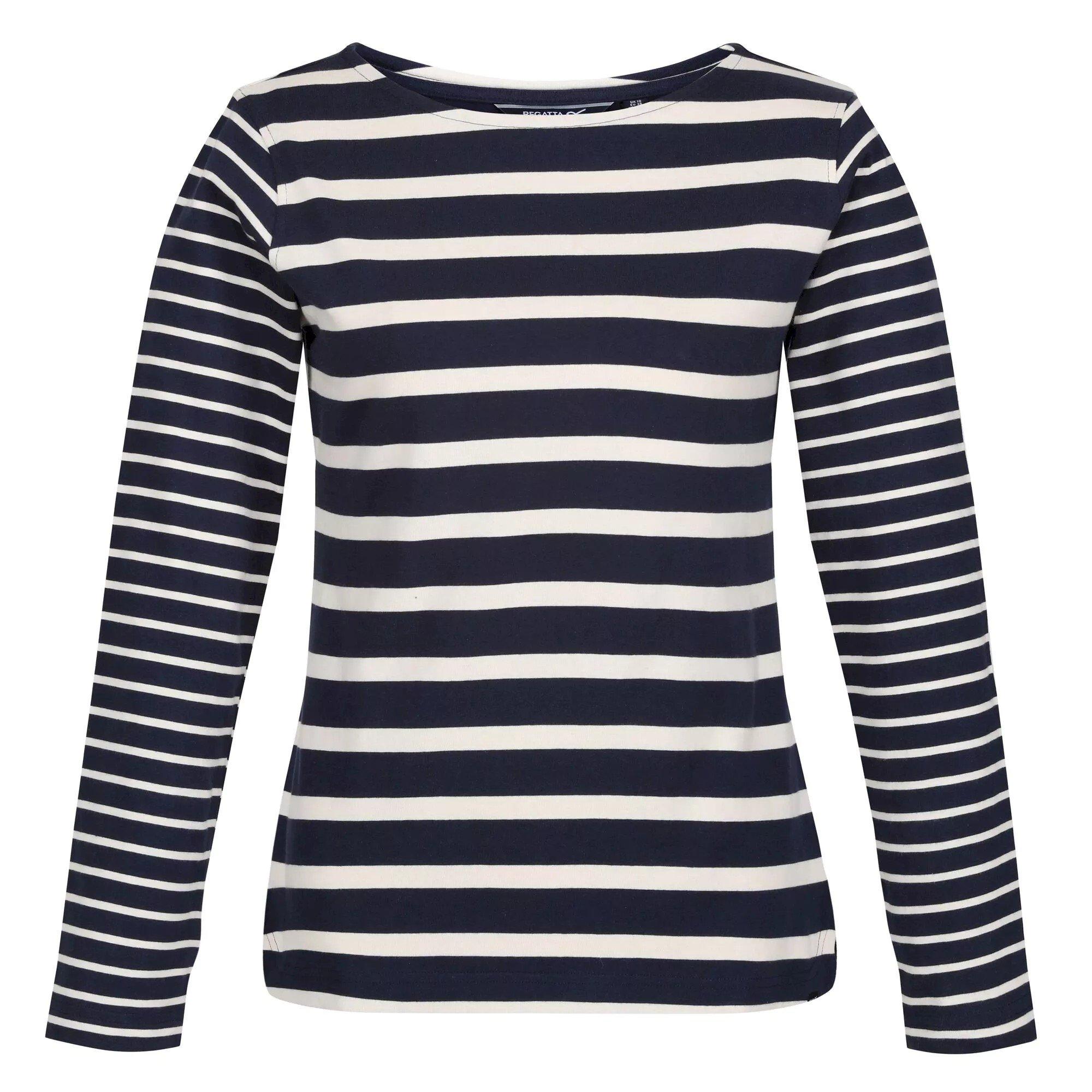 Image of Farida Tshirt Langärmlig Damen Marine 34