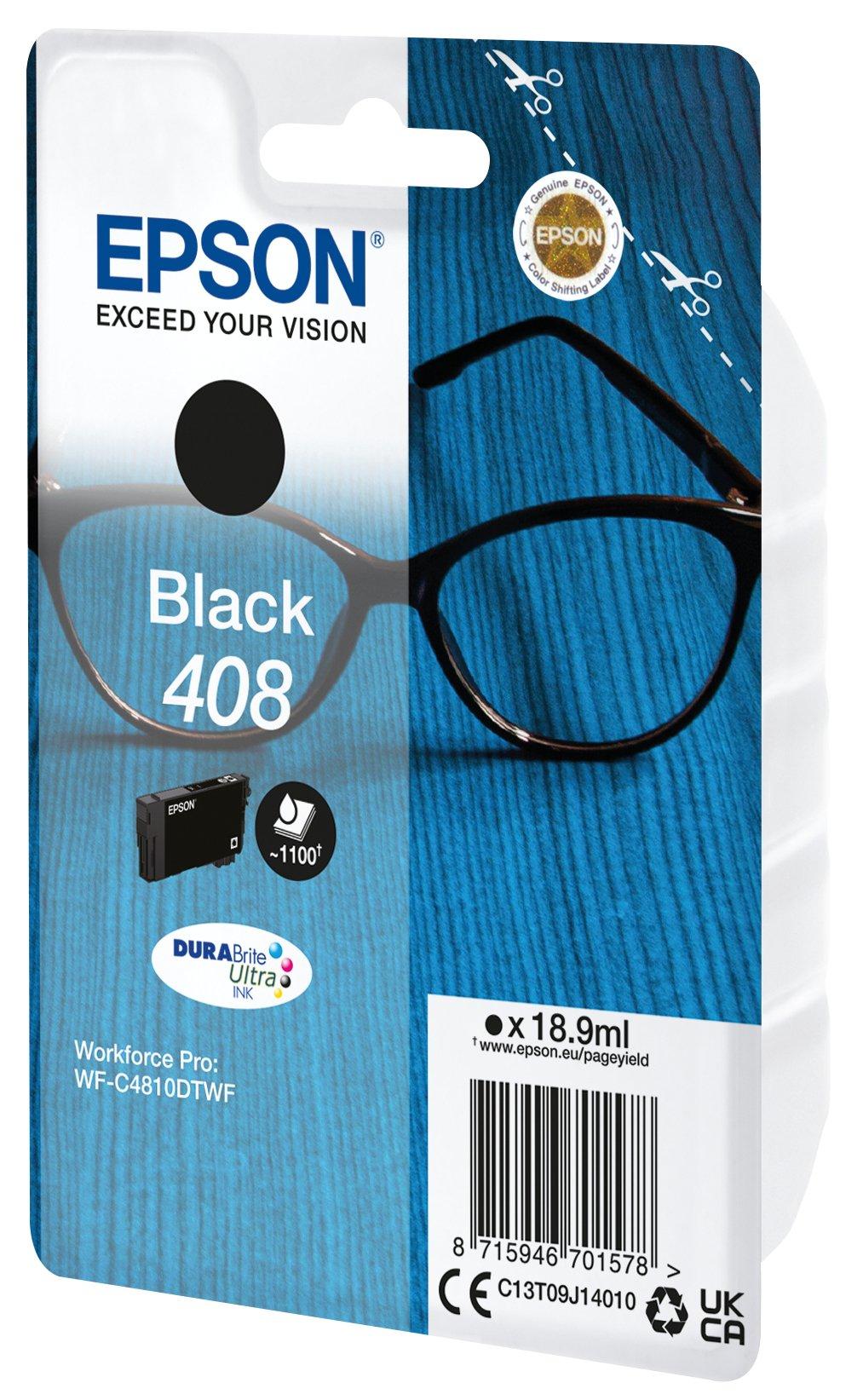 EPSON  Tinte 408  C13T09J14010 Black 