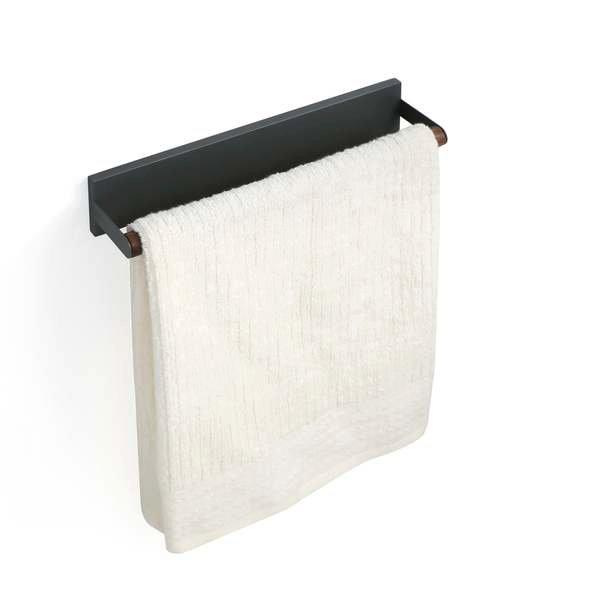 Forster Home Magnetischer Handtuchhalter Walnuss  