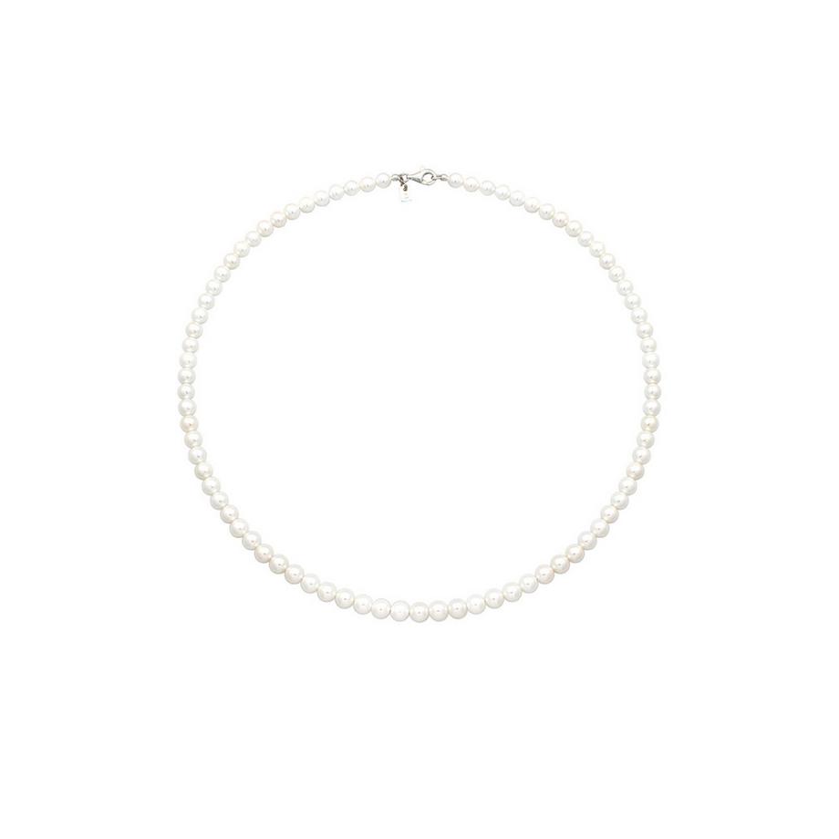 Kuzzoi  Collier Collier Argent Homme Perle Coquillage 925 Sterling Silver 