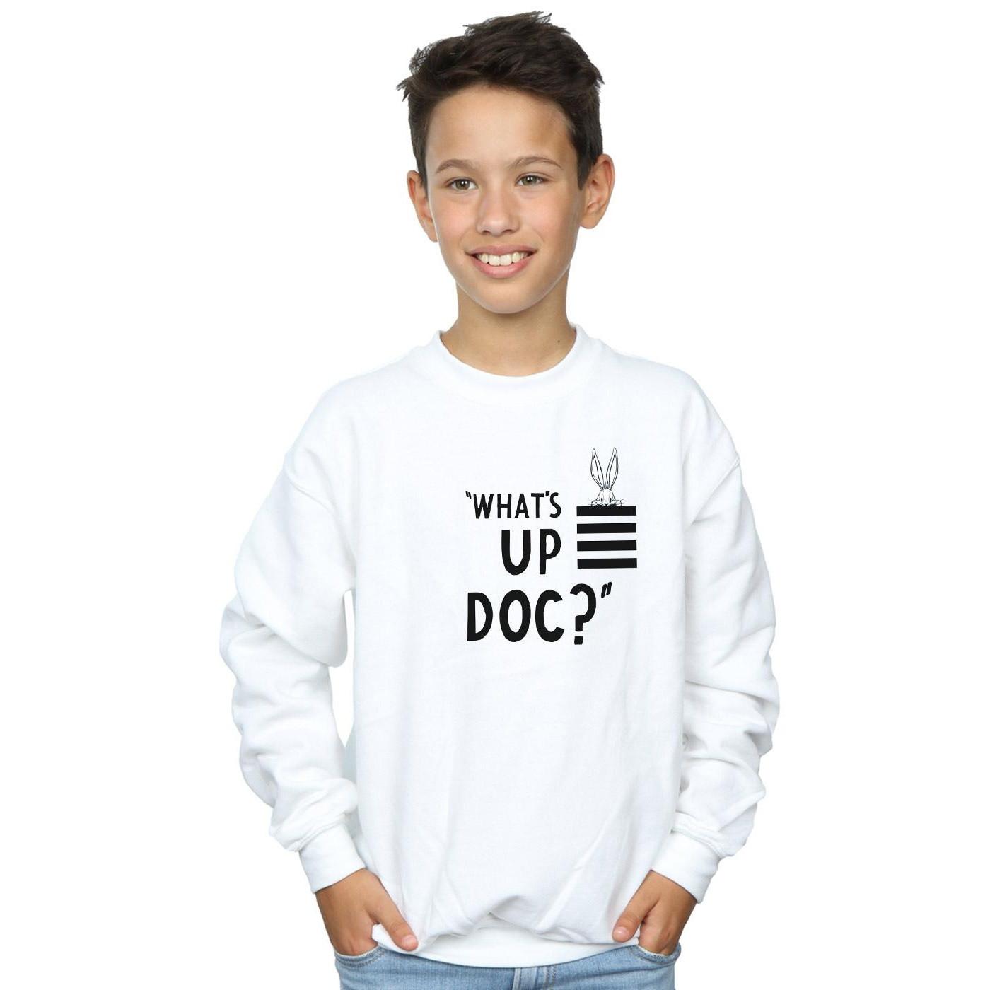 LOONEY TUNES  Bugs Bunny What´s Up Doc Stripes Sweatshirt 