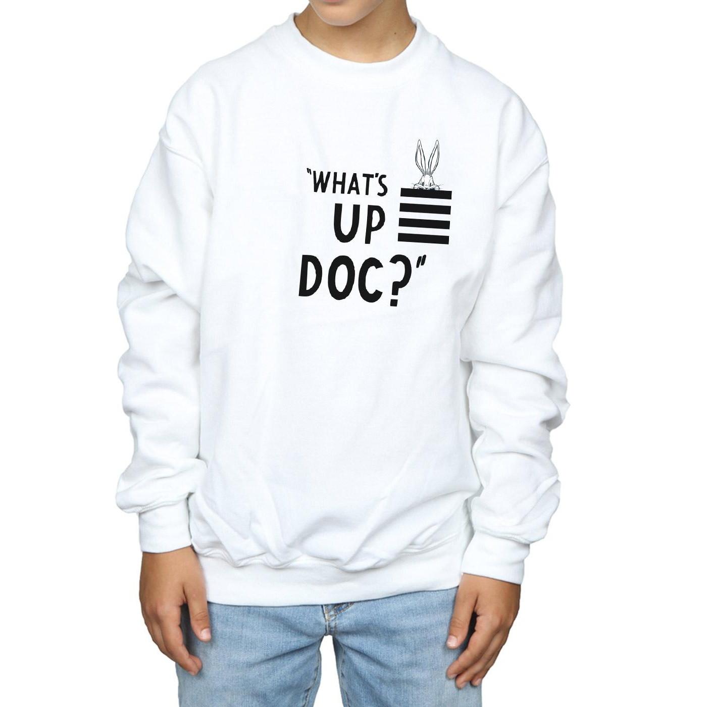 LOONEY TUNES  Bugs Bunny What´s Up Doc Stripes Sweatshirt 