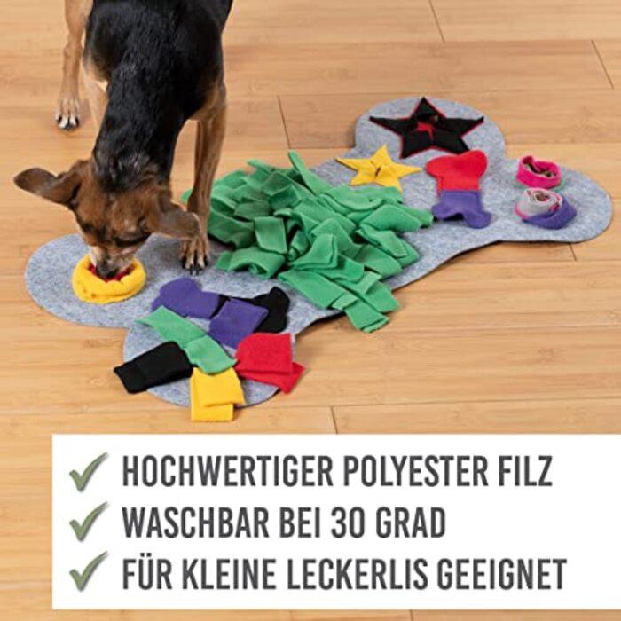 Alopini  Schnüffelteppich I Hundespielzeug Intelligenzspielzeug Hund Futterdecke Schnüffelmatte Suchmatte 