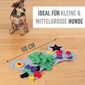 Schnüffelteppich I Hundespielzeug Intelligenzspielzeug Hund Futterdecke Schnüffelmatte Suchmatte