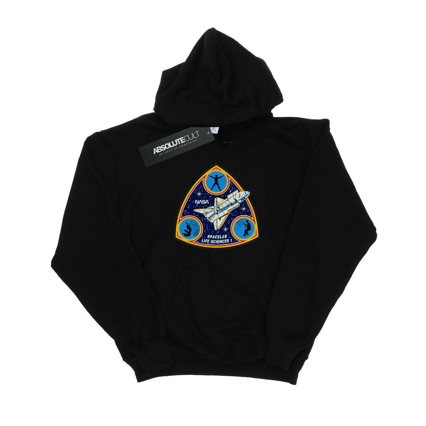 Image of Classic Spacelab Life Science Kapuzenpullover Mädchen Schwarz 140/146