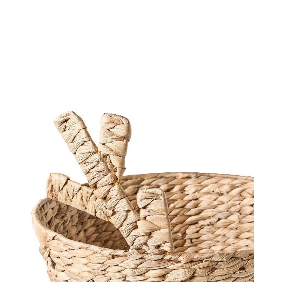 Beliani Korb en Fibre de jacinthe d'eau Boho RENNE  