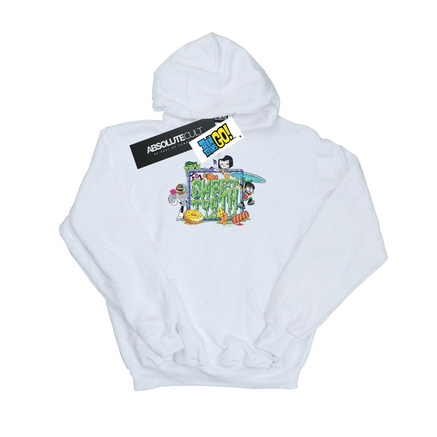 Image of Teen Titans Go Sweet Tooth Kapuzenpullover Jungen Weiss 116
