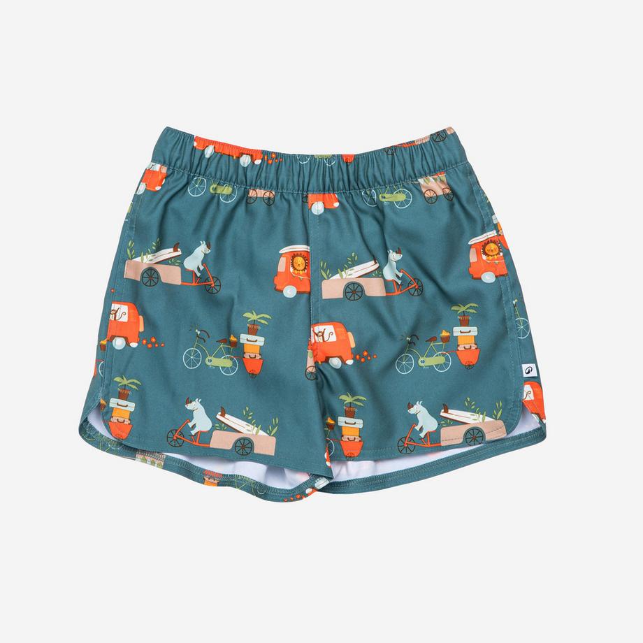 Pantaloncini da bagno bambino taglio ampio boardshort