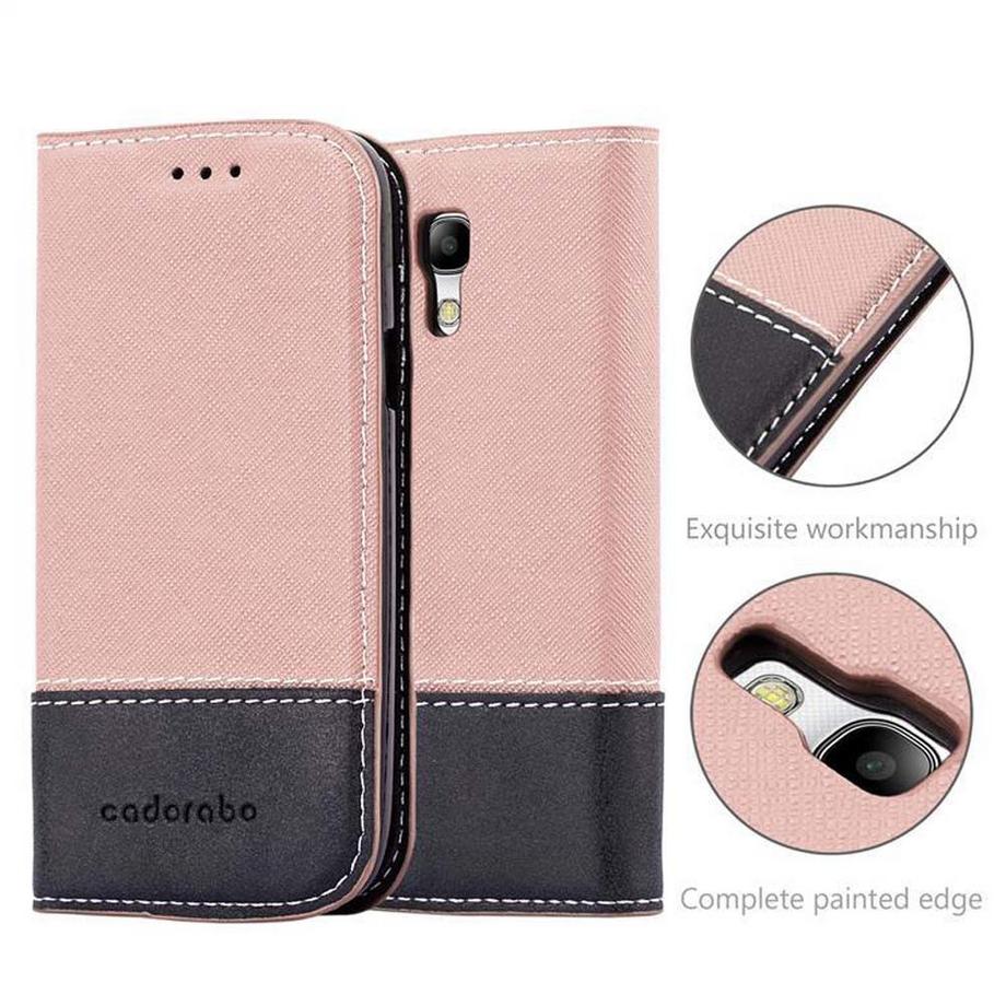 Cadorabo  Housse compatible avec Samsung Galaxy S4 MINI - Coque de protection avec fermeture magnétique, fonction de support et compartiment pour carte 