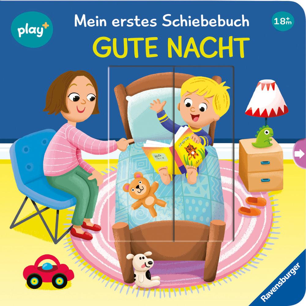 Ravensburger Play+ Mein erstes Schiebebuch: Gute Nacht Höck, Maria; Dynamo Limited (Illustrationen) Gebundene Ausgabe 