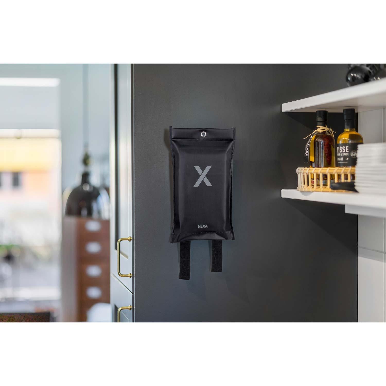 Nexa FB-120 Couverture anti-feu SMD Silicone Noir 120x120 cm  