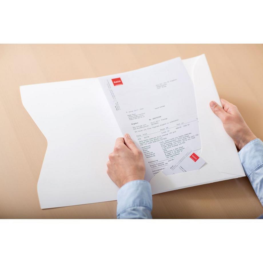 elco ELCO Offertmappe A4 29450.33 weiss 10 Stück  