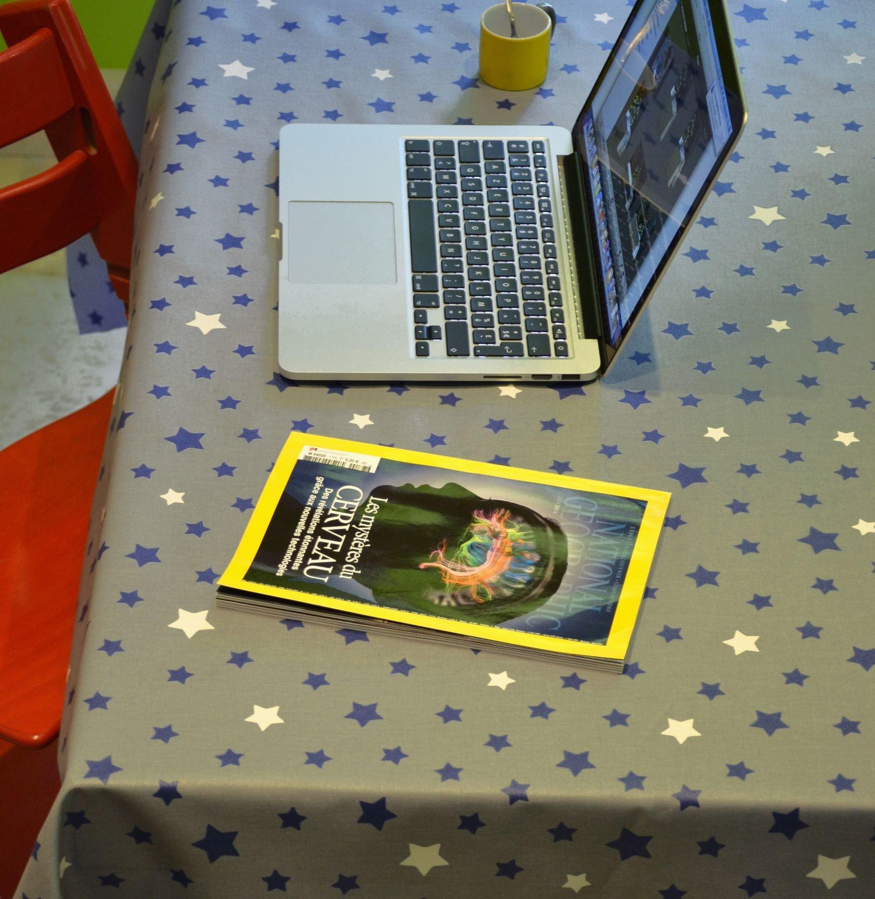 Image of Tischdecke abwaschbar Sterne Tischdecke abwaschbar Sterne