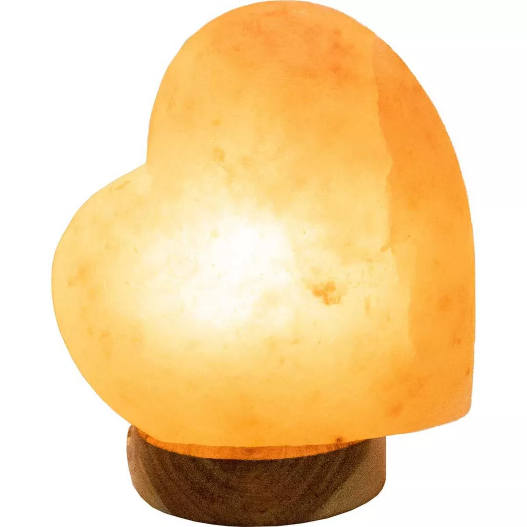 mutoni light – Tischleuchte Stone II Salzkristall 1xE14, One Size