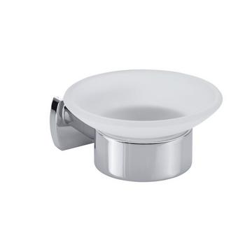 Glasseifenhalter Biasca verchromt