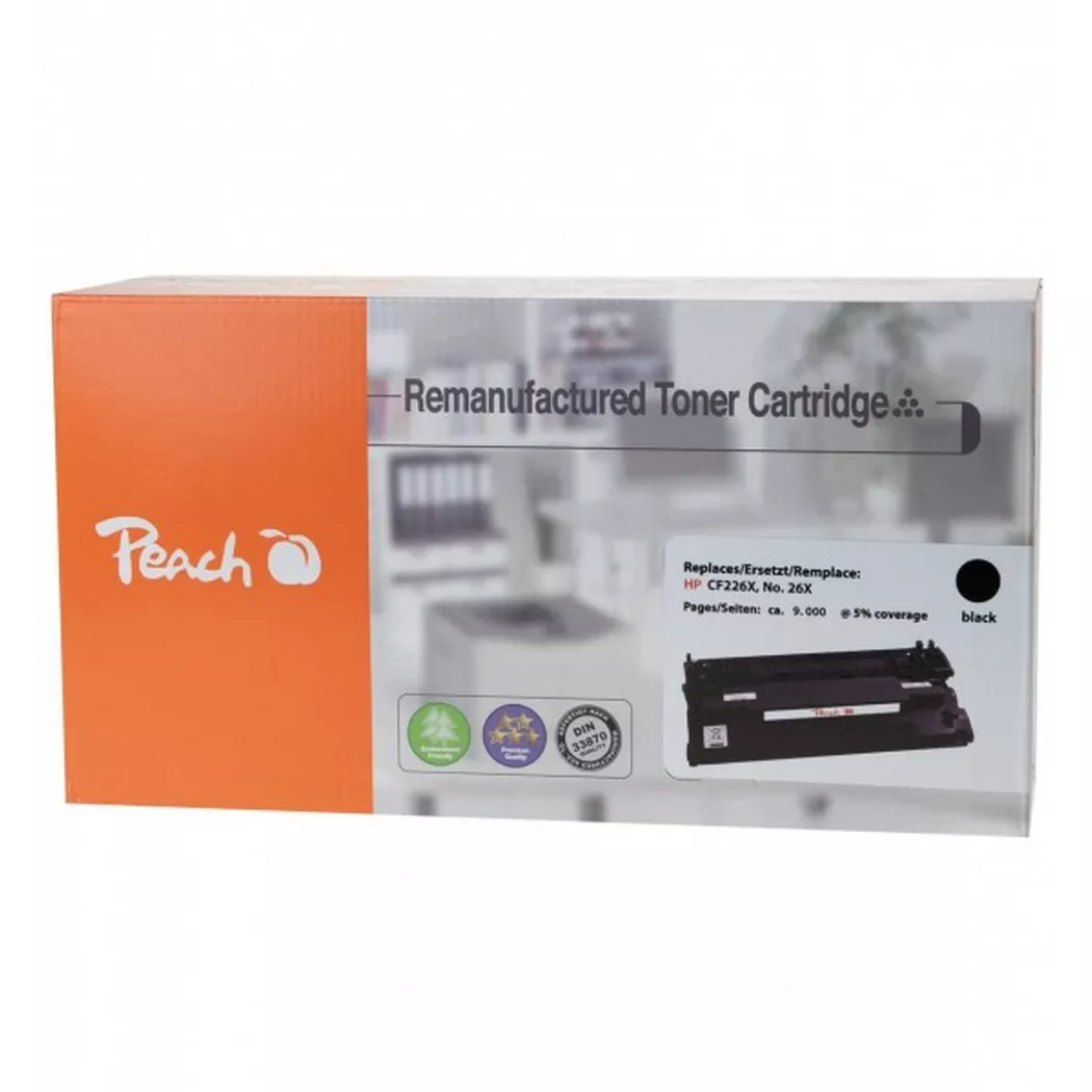 Peach – Toner HP Nr. 26X (CF226X) Black, One Size